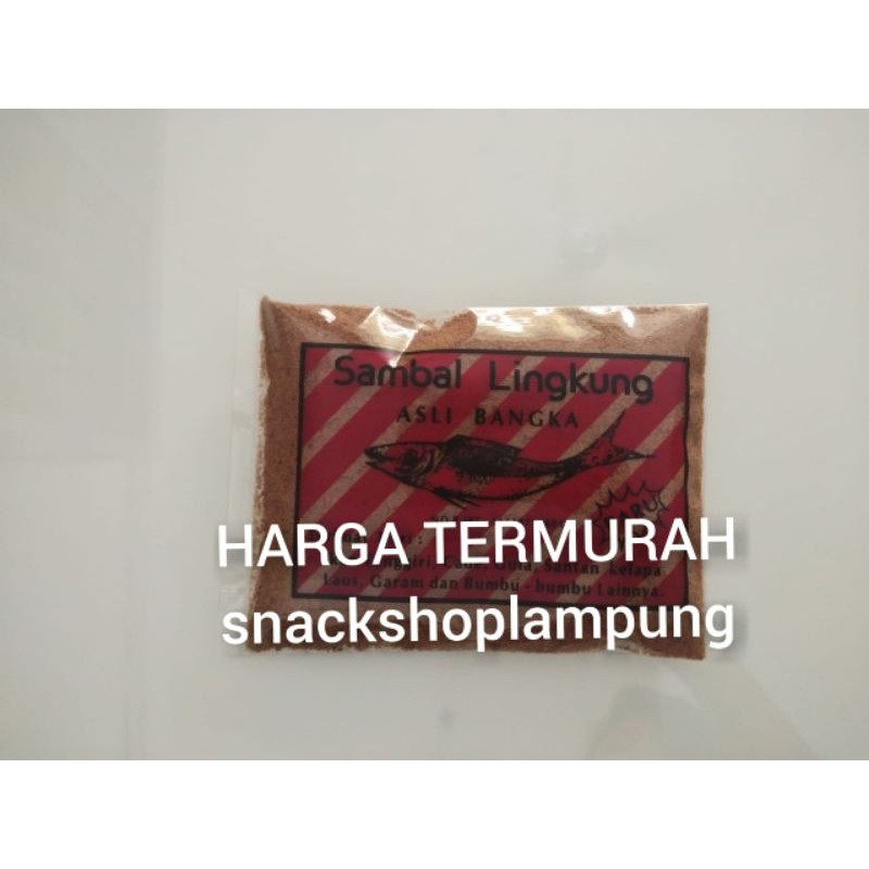 

TERMURAH Sambal Sambel Lingkung/ Abon Ikan Asli Bangka Oleh Oleh lampung