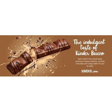 [HALAL] Kinder Bueno Chocolate / Wafer Cokelat 40gr