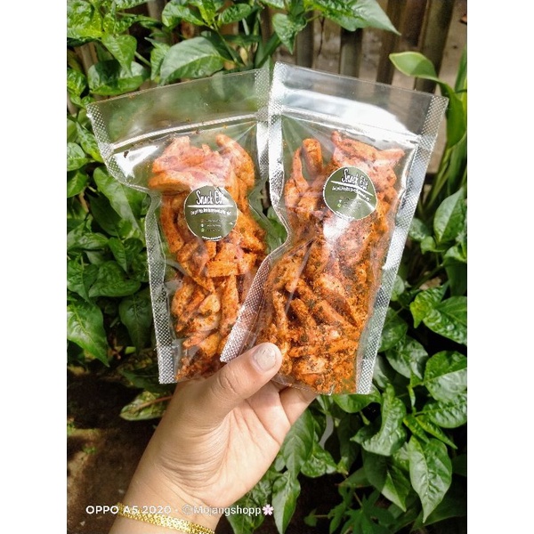 

BASRENG PEDAS MANIS DAUN JERUK (100g) Snack Elit