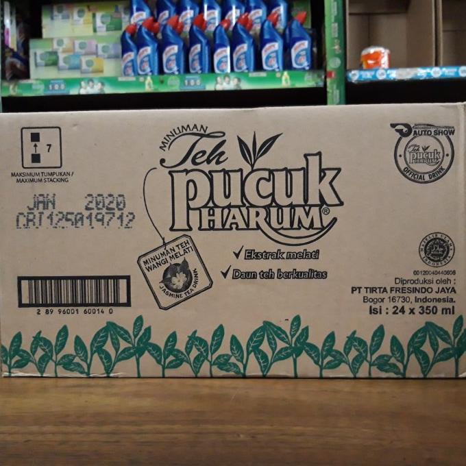 

(BISA COD) Teh pucuk harum teh melati 1 dus isi 24 botol @350 ml 56.000 DISKON Kode 842