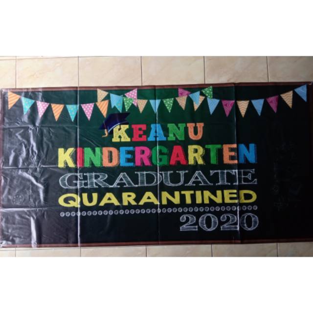 (CUSTOM) Sticker / Backdrop / Banner / Spanduk Acara Wisuda/ Banner Ulang tahun / Spanduk Usaha