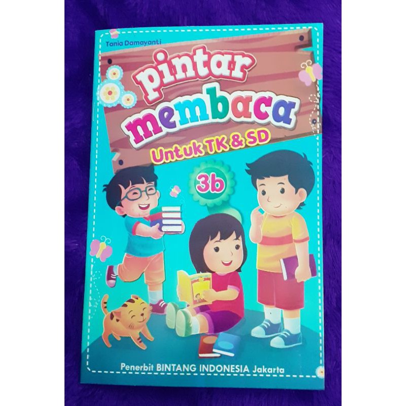 Buku Anak Pintar Membaca Untuk TK & SD Jilid 3b