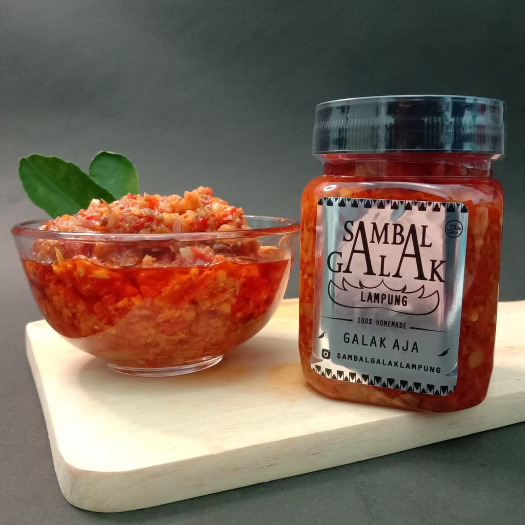 

Sambal Galak Lampung - Level GALAK AJA (Original, Sambal Kecombrang, Sambal Teri, Sambal Cumi)