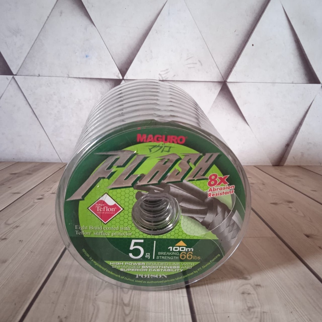 PE MAGURO FLASH 100M 66lbs - PE 5 BENANG PE PANCING