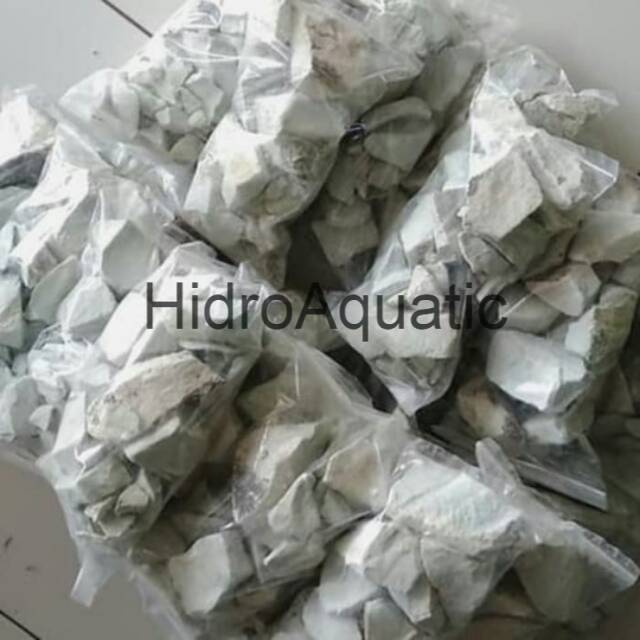 Batu Zeolit / Ziolit - ISI 1Kg / Media filter aquarium kolam / rumah bakteri