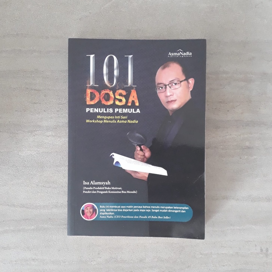 [BOOKED] BUKU NOVEL MURAH ORIGINAL | ISA ALAMSYAH | 101 DOSA PENULIS PEMULA | PRELOVED | GOOD CONDIT
