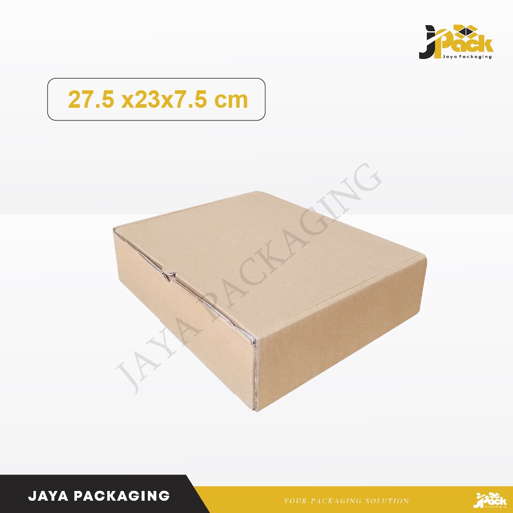 

Box 27.5 x23x7.5 cm (KAIN) Kardus/Karton/Kemasan/Paking/Hampers/Boxkain/BoxBaju/tinggi7/tinggi8