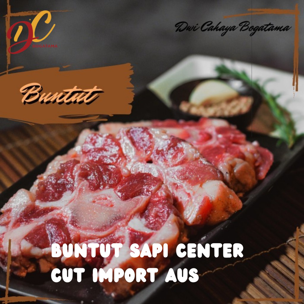 

Buntut Sapi Center Cut Import Aus 500gram