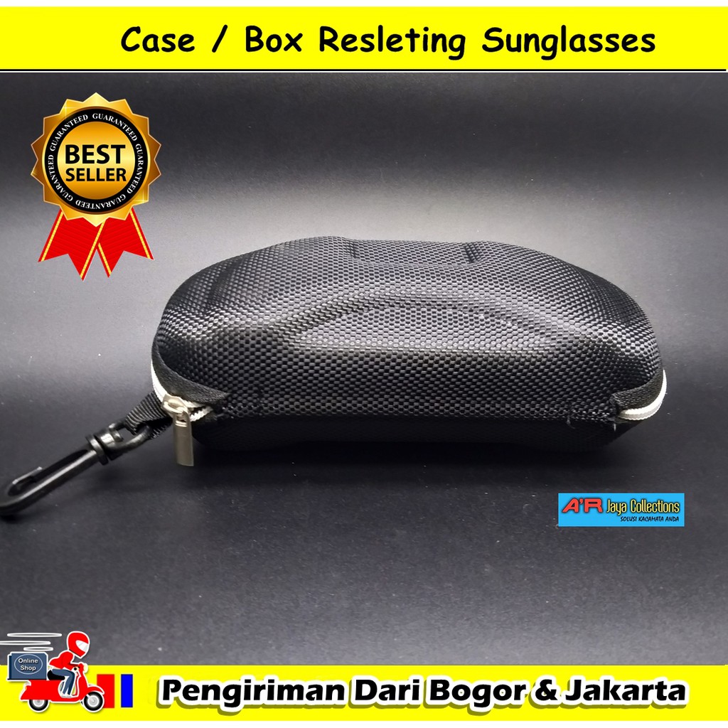 Case Kotak Kacamata Sunglasses resleting