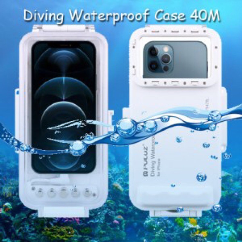 Puluz Diving Waterproof Case 45M iPhone 12, Mini, Pro, Max