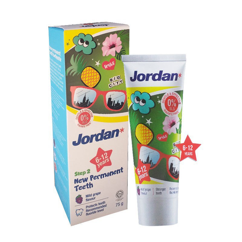 Jordan Toothbrush Sikat Gigi Jordan Anak Semua Varian / Step 1 / Step 2 / Step 3 LDA