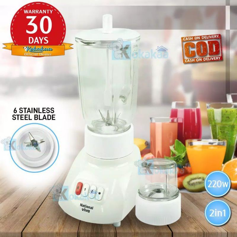 blender national 6mata pisau