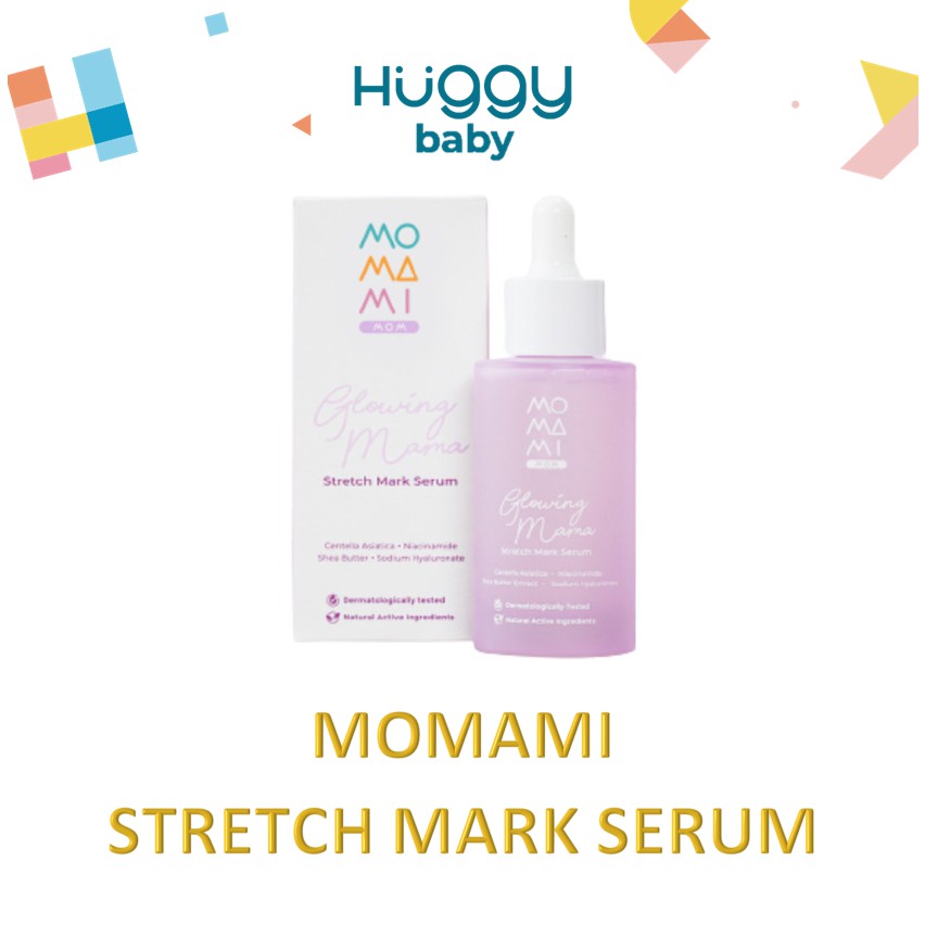 Momami GLOWING MAMA Stretch Mark SERUM | SERUM Guratan Kulit