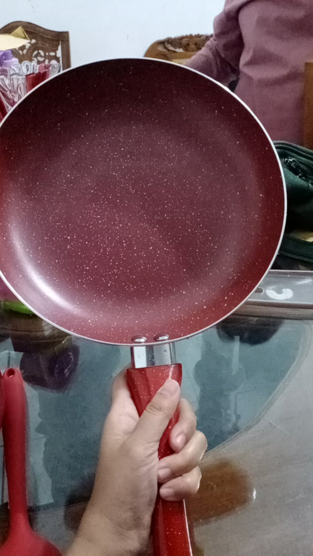 Panci Set Pengukus / Royalta Italian Granite Cookware Pan 7 Pc Paling Bagus