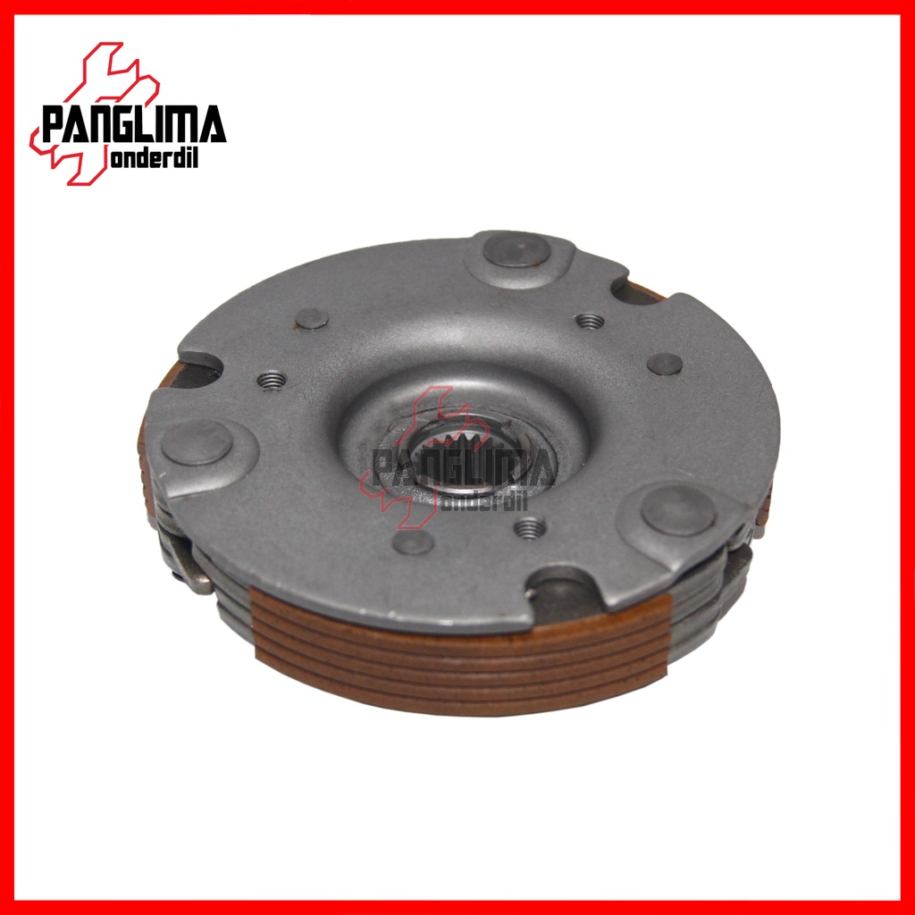 Kampas Ganda Kopling Assy Astrea Grand &amp; Prima &amp; Star Kanvas Plat-Dudukan