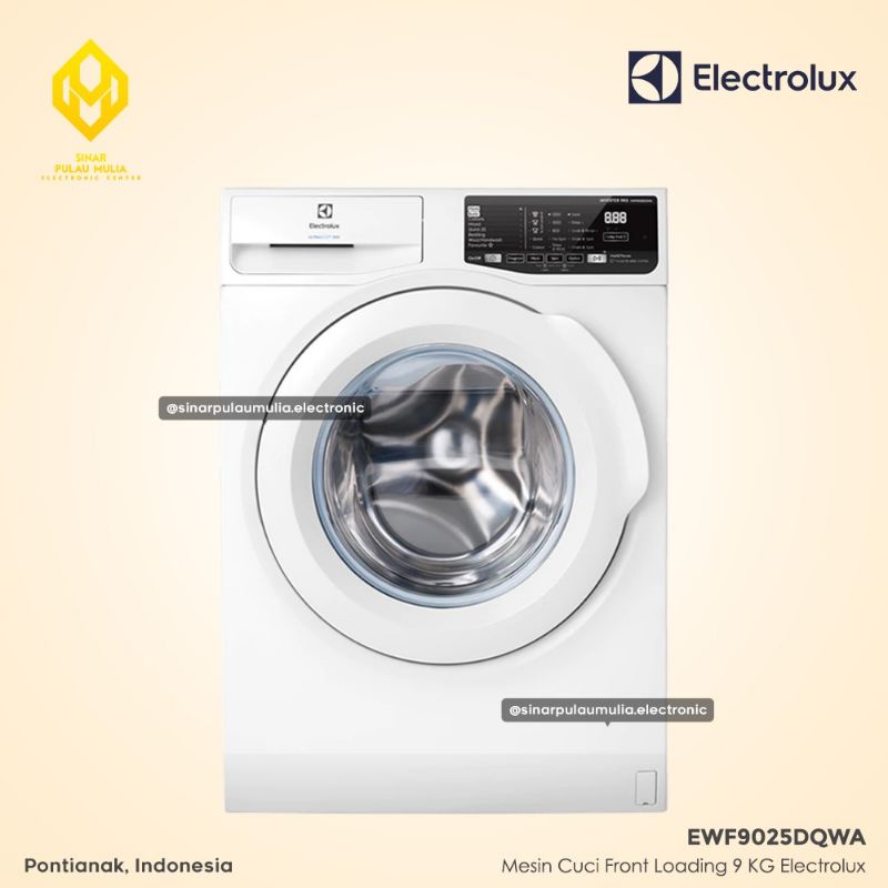 Electrolux Mesin Cuci Front Loading 9 KG - EWF9025DQWA / EWF 9025 DQWA / EWF 9025DQWA / EWF9025 DQWA