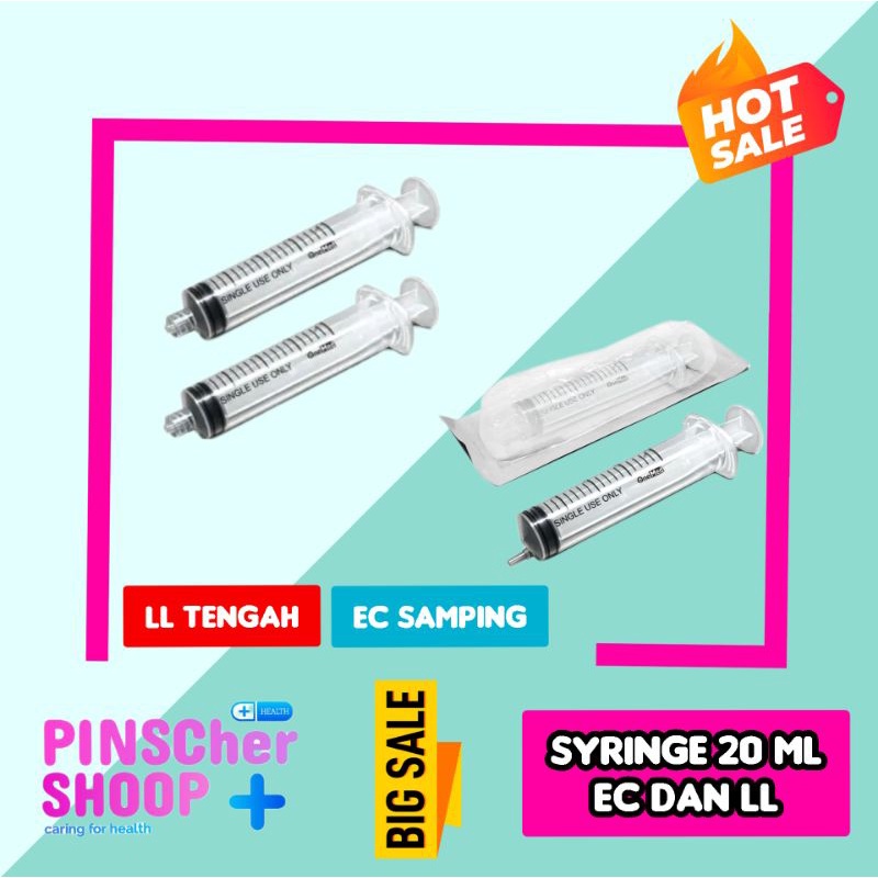 PS / SIRINGE SPUIT OM 20 ML EC / LL ECERAN