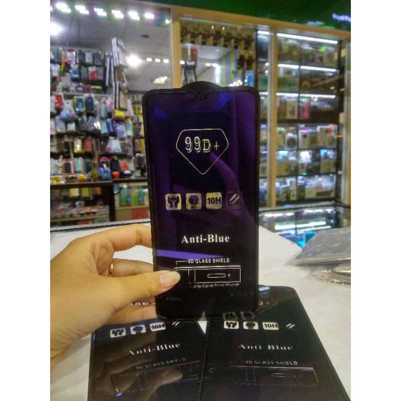 TEMPERED GLASS TG 10D BLUE LIGHT ANTI RADIASI REDMI 9A