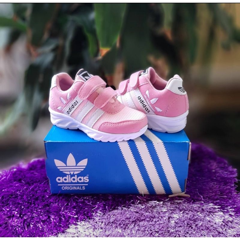 Sepatu Adidas Grade Original Premium Quality Anak Laki Laki Perempuan Sepatu Sneaker Anak Balita Umur 1 2 3 4 5 6 7 8 9 10 Tahun Sepatu Anak import