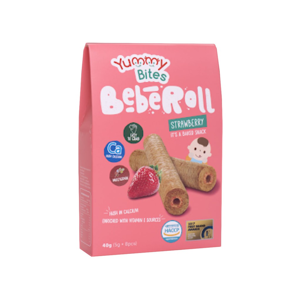 Yummy Bites Beberoll 40 Gr Snack Anak Sehat