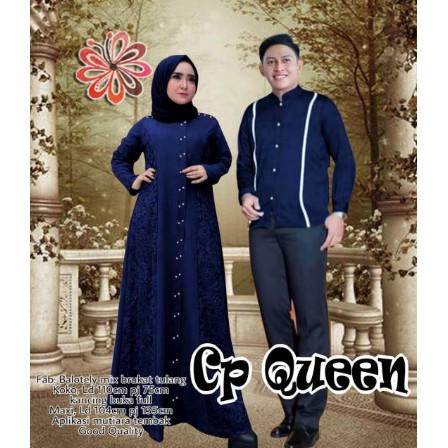 Baju Couple Kondangan Kekinian Modern Kapel Pesta Elegan Mewah Pasangan Muslim Brukat Cople Capel Shopee Indonesia