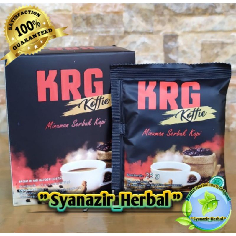 

Kopi Stamina KRG Koffie Korean Red Ginseng Premium Kopi Borneo