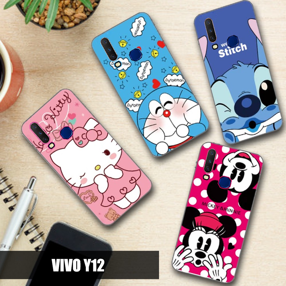 Casing Hp Vivo S1 Pro Karakter Doraemon