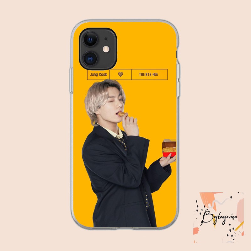 BTS Photocard pattern /Casing Hp/Soft Case iPhone/Samsung/Oppo/Realme/Xiaomi Redmi/Vivo/Infinix