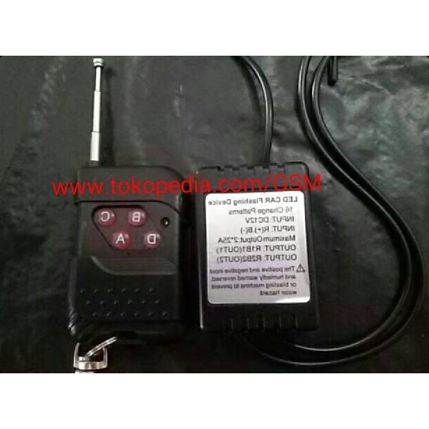 Modul strobo pakai remote remot kontrol gsm07 Ayo Order