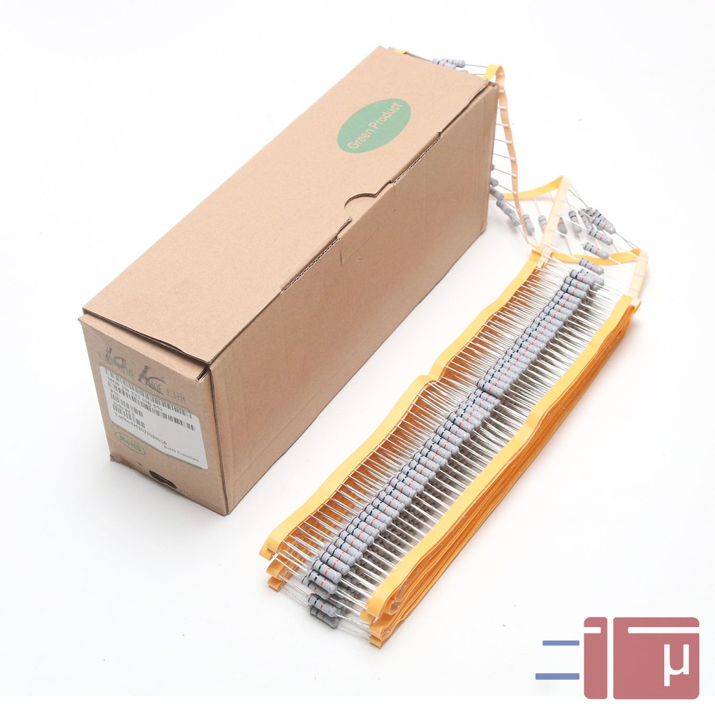 Resistor 10K 2W Metal Oxide 5% Taiwan Kaki Tembaga