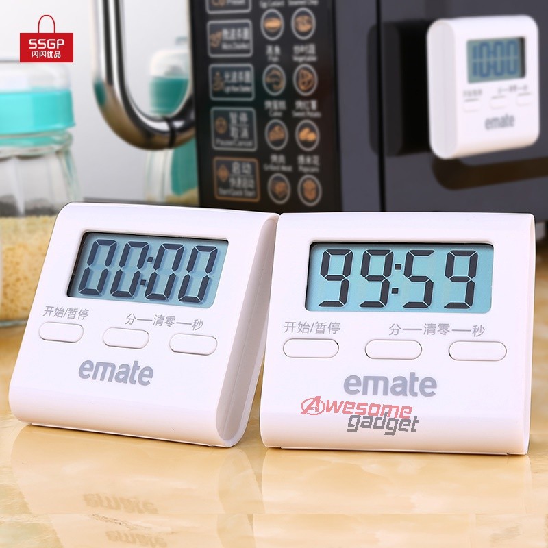 Alarm Stopwatch Masak Emate Timer cooking Digital Alarm