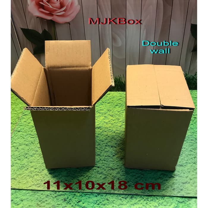 

Jual kotak kardus karton Uk. 11x10x18 cm ...Double wALL Diskon