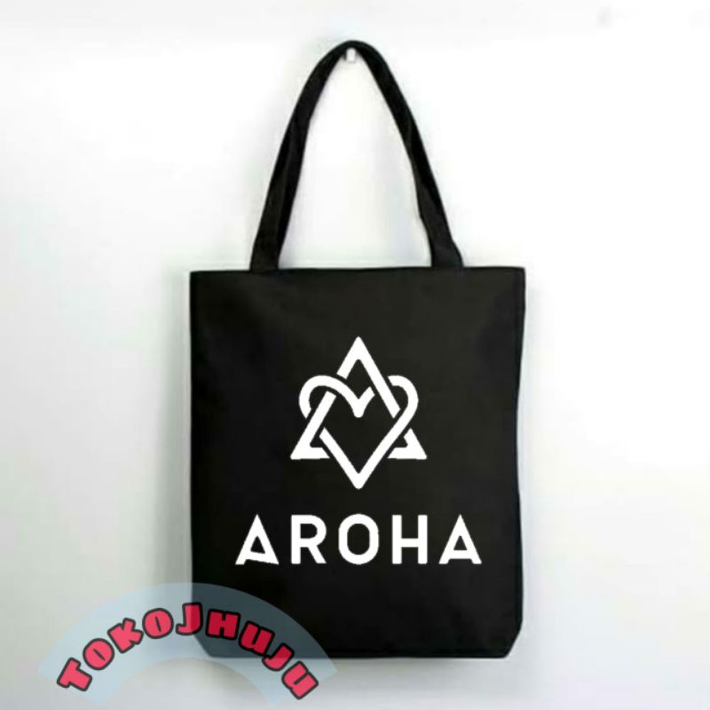 Totebag Resleting Zipper Astro AROHA logo