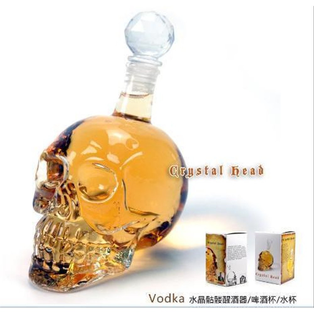 Botol Tengkorak Vodka Crystal Head Skull Terbaik