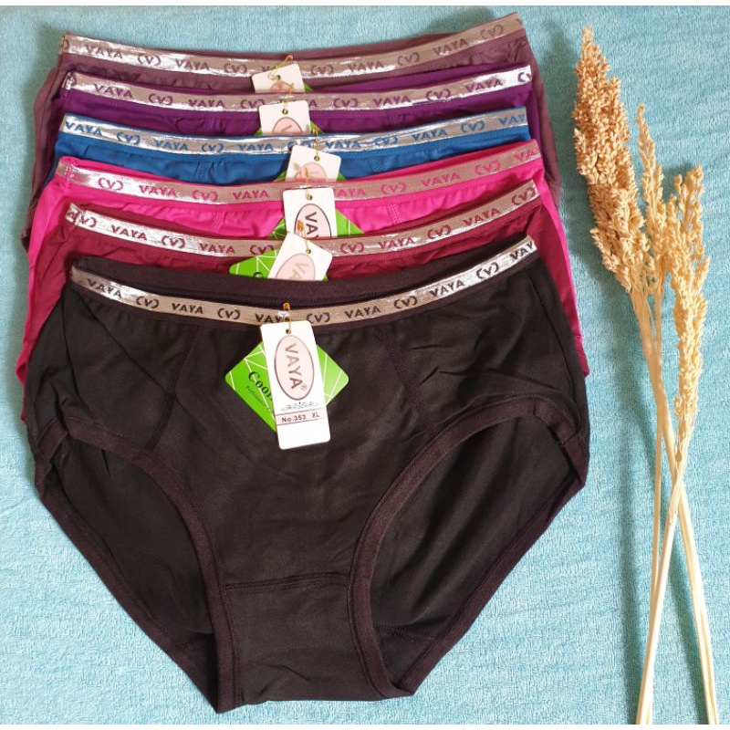 Cd Underwear Lembut Murah Celana Dalam Wanita Katun Vaya