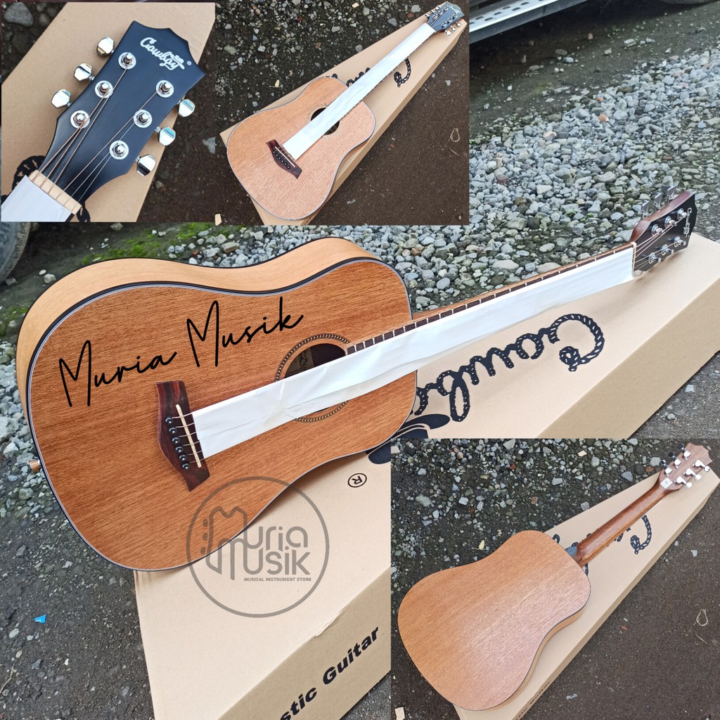 Gitar COWBOY GW120NS  GW120 NS GW 120 + TAS + PICK + KUNCI L + PICK HOLDER