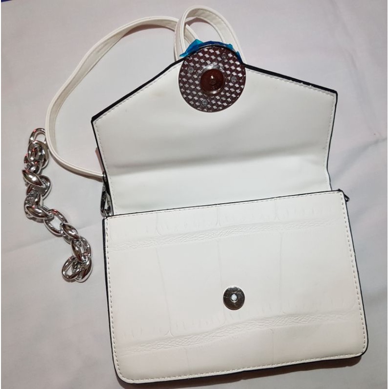 NYK & Bags White Sling Bag Tas Selempang Hand Bag