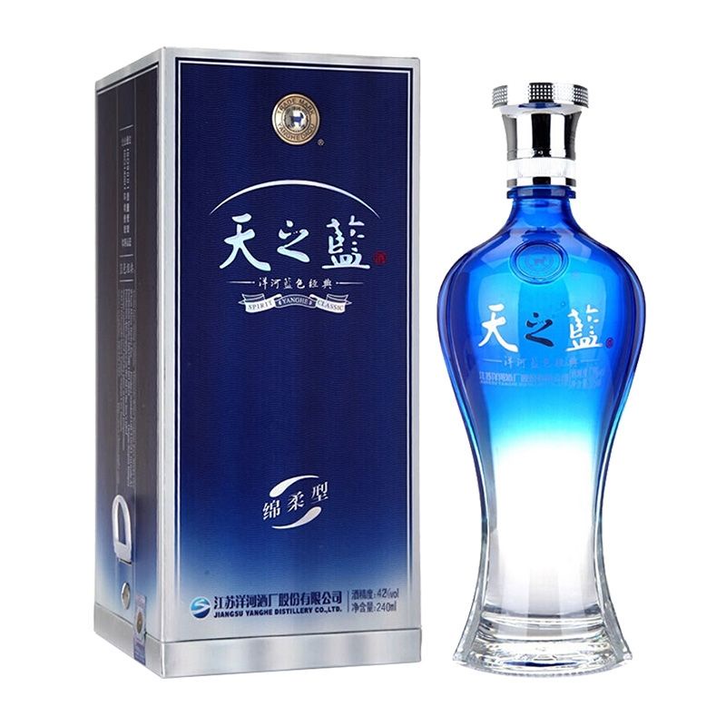 

Tian Zhi Lan Yang He Sky Blue Classic 480ml 天之蓝洋河
