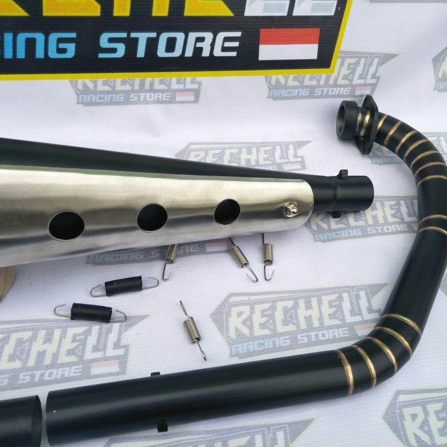 knalpot yamaha japstyle scorpio caferacer custom CFF