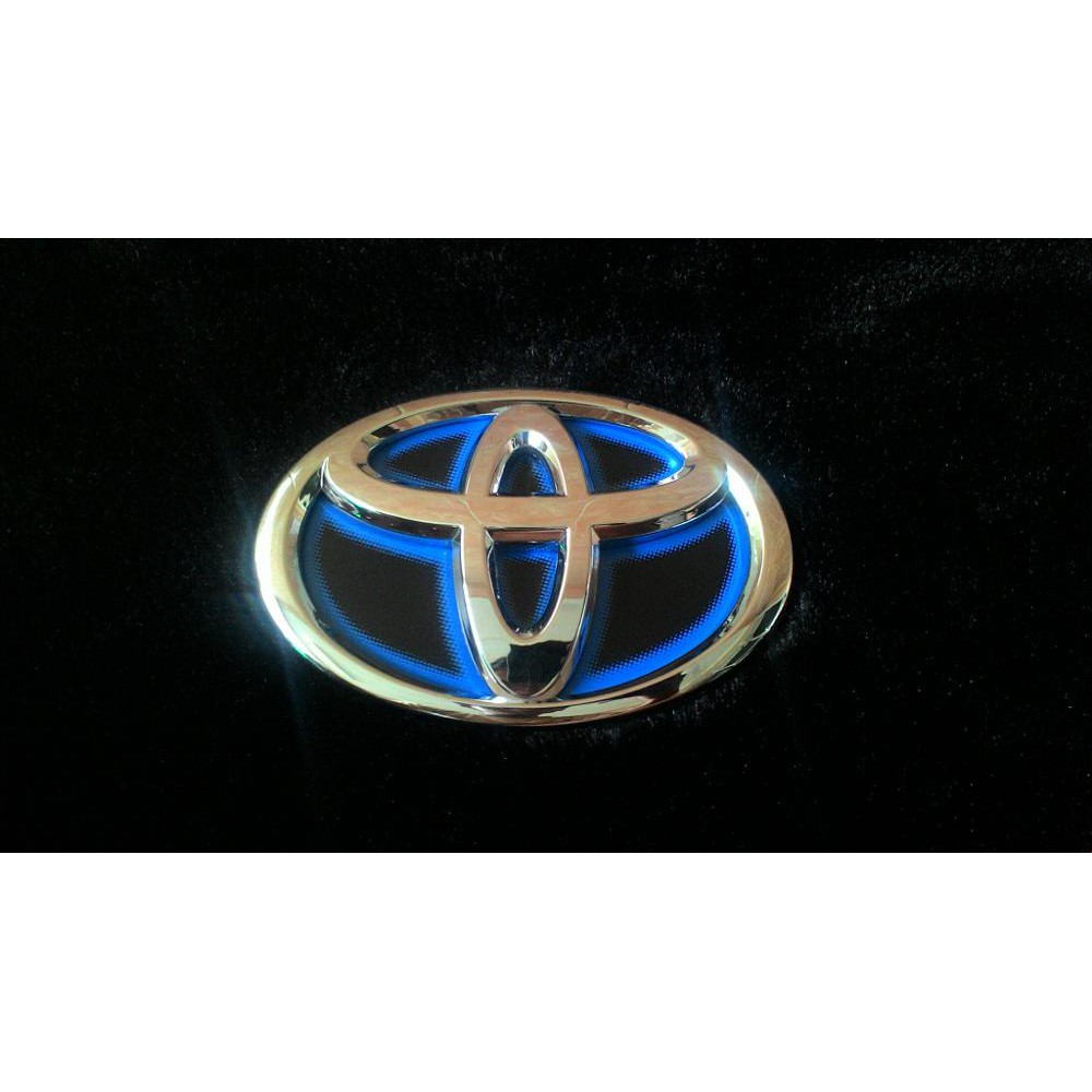 Emblem Pengganti Depan TOYOTA CALYA Model Hybrid Biru