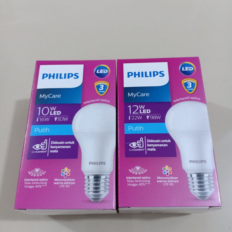 LED PHILIPS 3,4,6,8,10,12,14,5,19Watt. 100% ORIGINAL