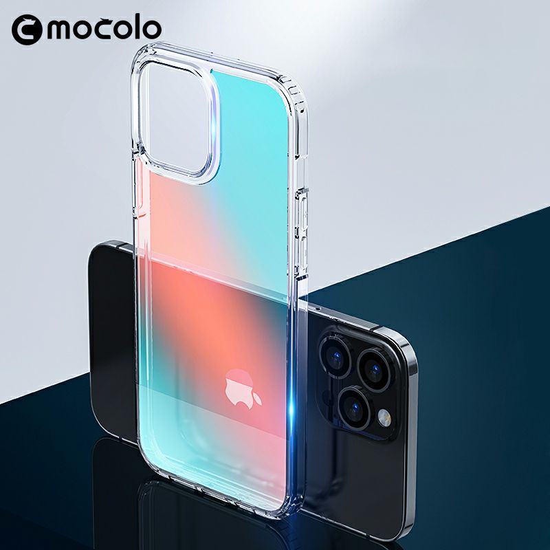 case iphone 13 mocolo clear case gradiasi premium case iphone 13