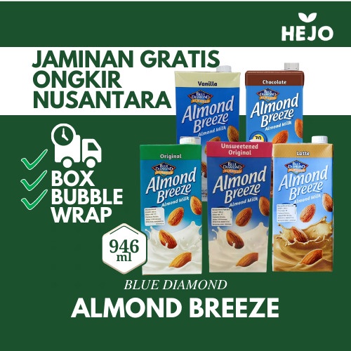 

Ee51 Blue Diamond - Almond Breeze | Almond Milk / Susu Kacang Almond - Original 6Gggddv