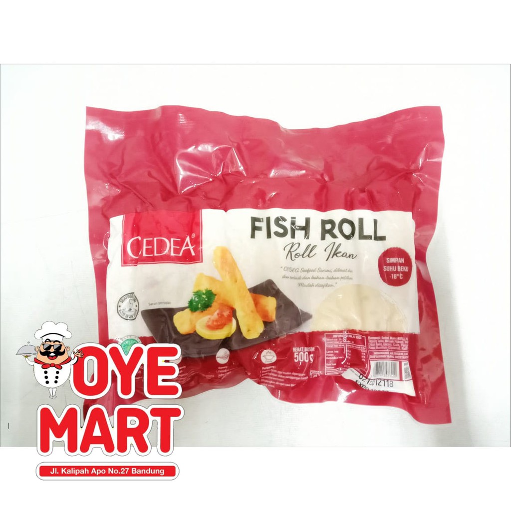 CEDEA FISH ROLL 500GR OLAHAN IKAN GULUNG