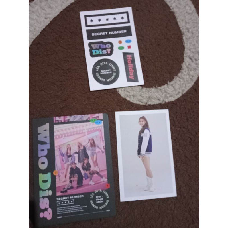 Secret number 1st single album "Who dis"