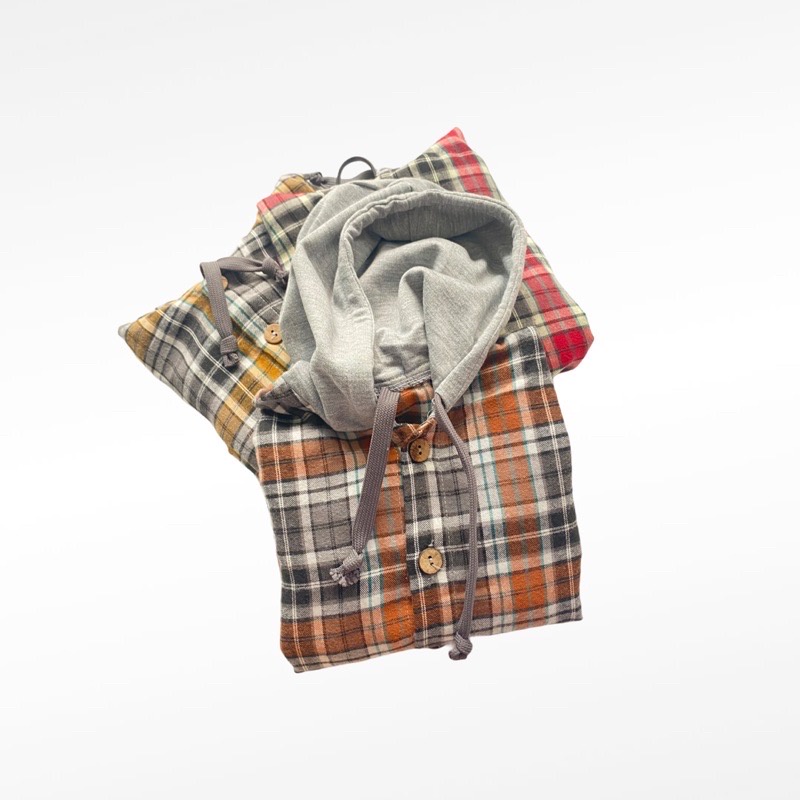 HOODIE FLANEL ANAK | OUTER JACKET ANAK FLANEL