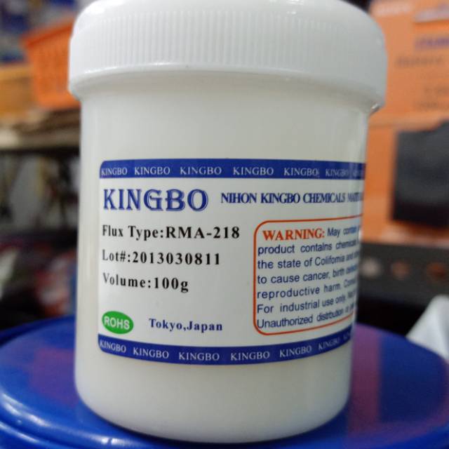 Flux KINGBO PUTIH type RMA 218