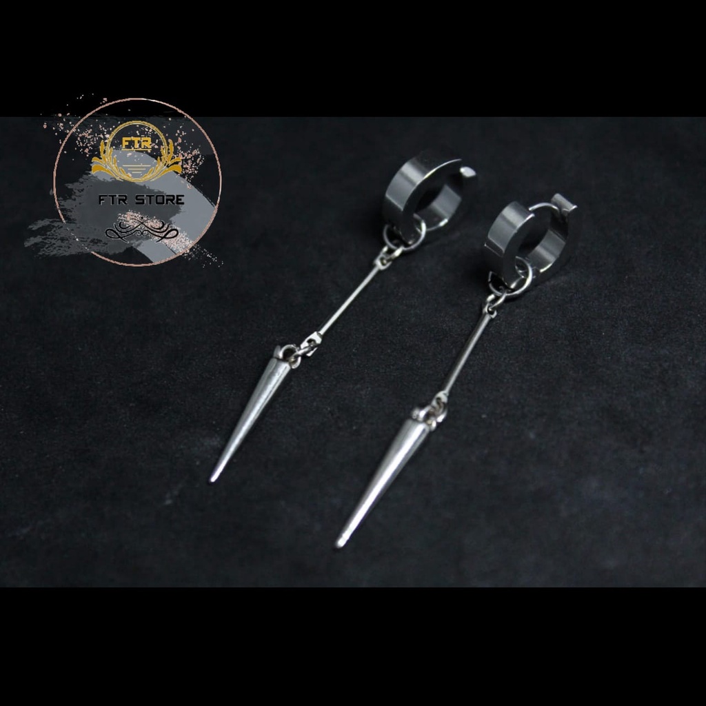 1pcs Anting Bts/ Anting Tindik Jepit/ Anting/ Anting jarum