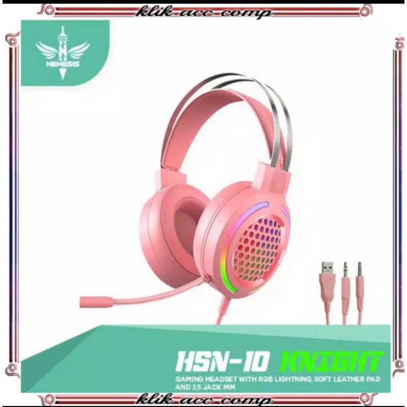 NYK NEMESIS Headset Gaming NYK Nemesis HSN 10