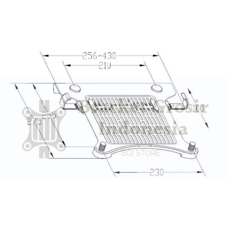 Laptop Holder Bracket laptop tray Laptop peyambung